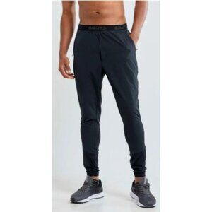 Craft Essence Training Pants Size XL Men's Cycling Black NWT $89 Pockets